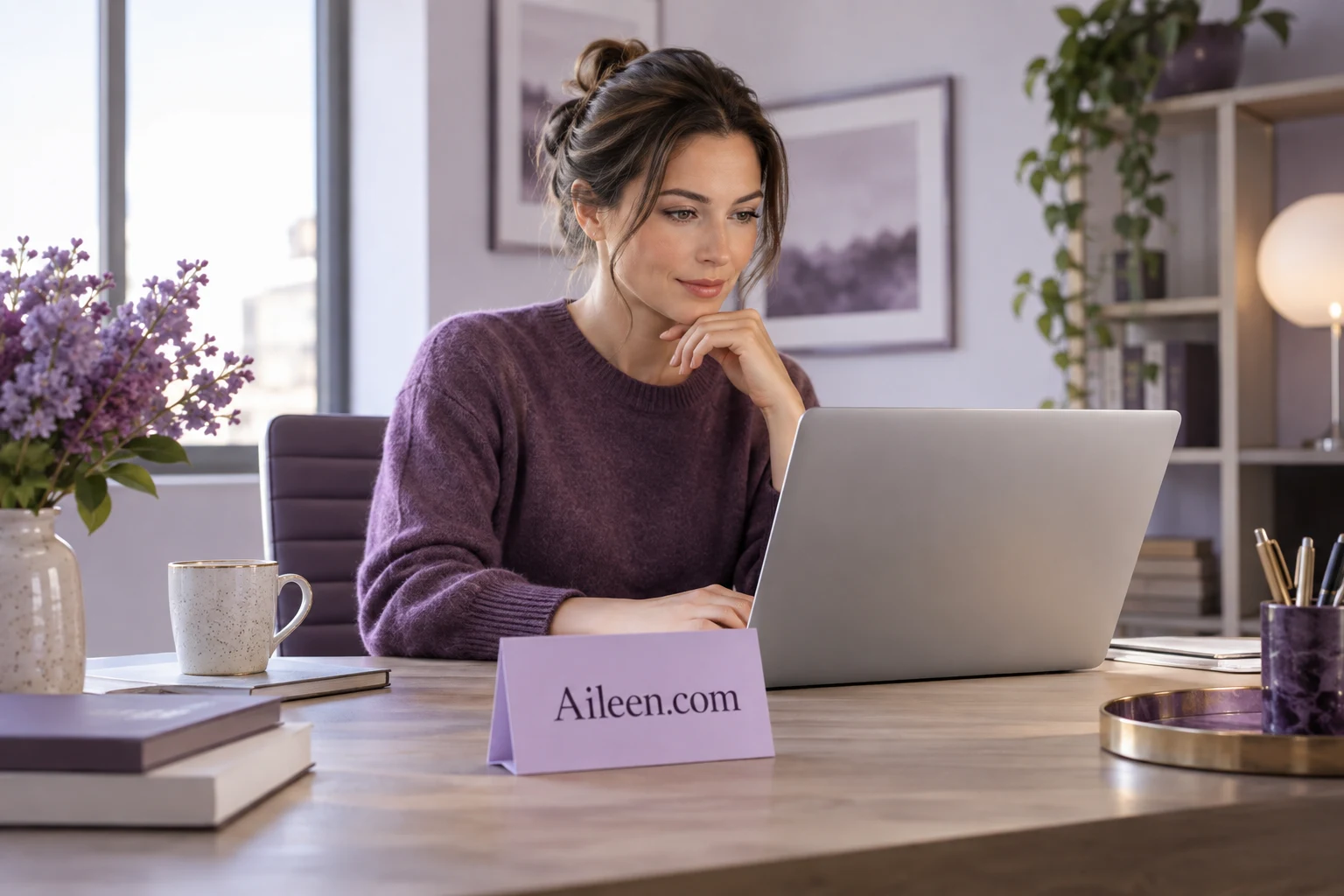 A company knowledge workspace displaying Aileen.com
